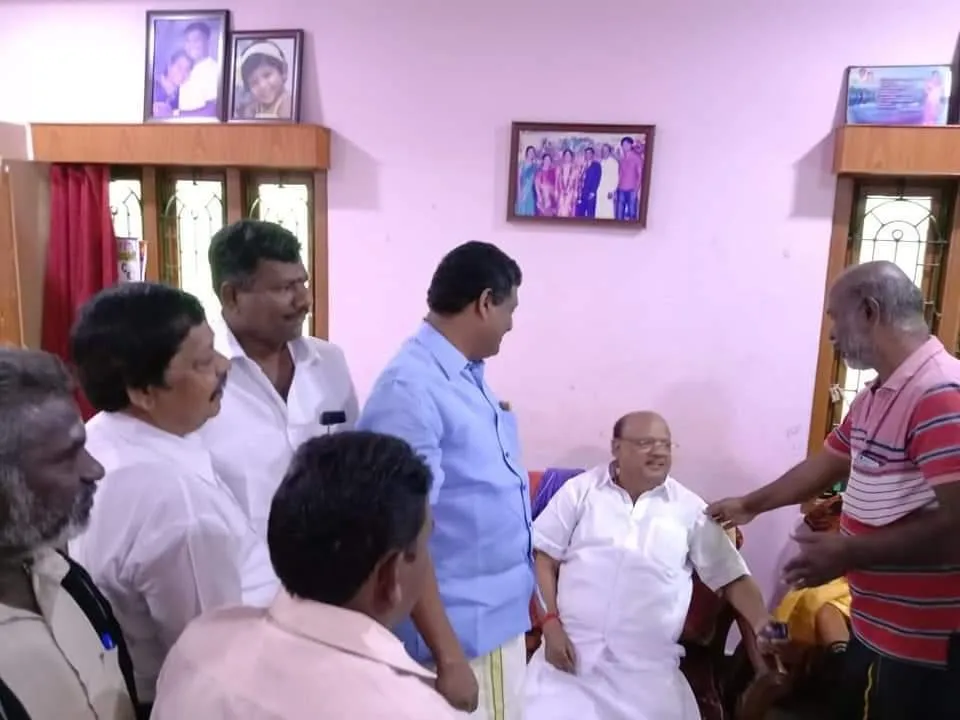 Former MLA of Congress against to chithamparam...? !!